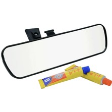 Cartex 24X5 cm Orijinal Model Dikiz Aynası Gece Gündüz Ayarlı Gerçek Ayna (Yapıştırıcılı)