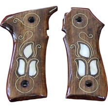 Llama 7,65 Kabzesi Ahşap Model 12