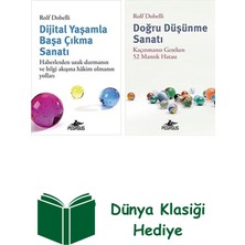 Pegasus Rolf Dobelli 2 Kitap Seti + Dünya Klasiği Hediye