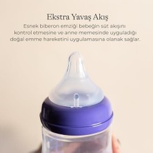 Lansinoh Natural Wave Biberon Emziği Ekstra Yavaş Akışlı (0 Ay)