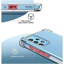 Galaxy S7 Edge Şeffaf Airbag Antishock Köşe Korumalı Silikon Kılıf