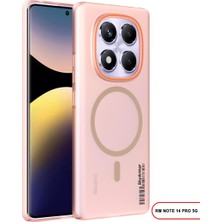 Magsafe Mat Sert Klein Kılıf Çöl Redmi Note 14 Pro 5g ile Uyumlu