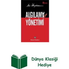 Remzi Kitabevi Algılama Yönetimi + Dünya Klasiği Hediye