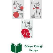 Timaş Yayınları Alfred Adler 3 Kitap Seti + Dünya Klasiği Hediye