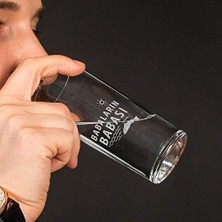 Babaların Babası Esprili Ahşap Kutulu Rakı Seti 2 Adet Kadeh 1 Adet Sürahi Duble Metre