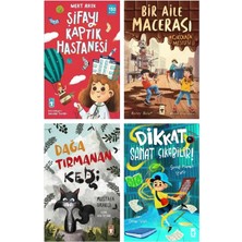 Timaş Çocuk 2 ve 3.sınıf Okuma Seti Şifayı Kaptık Hastanesi Bir Aile Macerası Çikolata Meselesi Dağa Tırmanan Kedi Dikkat Sanat Çıkabilir 4 Kitap Set