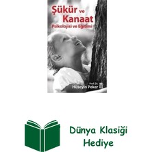 Timaş Yayınları Şükür ve Kanaat Psikolojisi Eğitimi + Dünya Klasiği Hediye