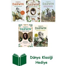 Charles Darwin 5 Kitap Seti + Dünya Klasiği Hediye