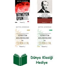 İnkılap Kitabevi Metin Aydoğan 4 Kitap Seti + Dünya Klasiği Hediye