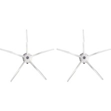 Lin Grup Roborock Q5 Pro Robot Süpürge Uyumlu 2'li ,yan Fırça- Yedek Parça Seti
