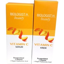 Bıologısth Beauty Yüz Bakım Nemlendirici Serum Yüz Vitamin C Yaşlanma Karşıtı Pompa 20 1