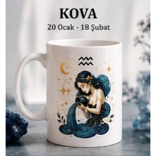 Kadorex Design Kova Burcu Kupa Bardak – Burç Tasarımlı Kupa Hediyelik