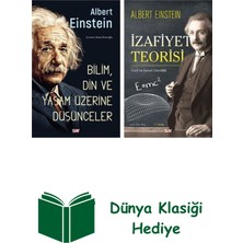Say Albert Einstein 2 Kitap Seti + Dünya Klasiği Hediye