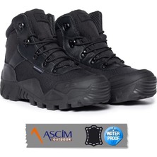 Ascim Outdoor Su Geçirmez Dört Mevsim Deri Unisex Bot