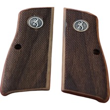 Browning Brownıng 9mm Kabzesi Ahşap Model 13