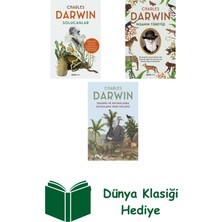Charles Darwin 3 Kitap Seti + Dünya Klasiği Hediye