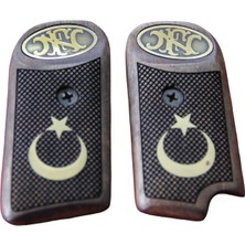 Browning Mod. 1910 (Kısa Belçika) 7,65 Kabzesi Ahşap Model 6