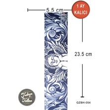 Trakya Tattoo 1 Ay Kalıcı Hayalet Dövme Yarım Kol Melek Çocuk Şerit Geçici Dövme GZBH-054