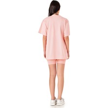 Obje Kadın Somon Oversize T-shirt
