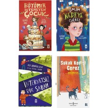 Timaş Yayınları 4-5-6.sınıf Okuma Büyümek Istemeyen Çocuk Ismim Nereye Gitti Internetsiz Bir Sabah Sokak Kedisi Çerez 4 Kitap