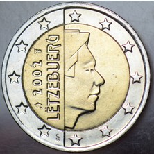 Banknoting Lüksemburg 2 Euro 2002 Çilaltı.
