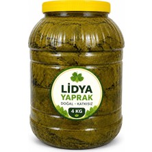 Lidya Market Lidya 4 kg Manisa Salihli Doğal Salamura Asma Yaprağı - Katkısız ve Ince Damarlı
