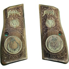 Browning Brownıng 9mm Kabzesi Ahşap Model 26