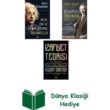 Say Albert Einstein 3 Kitap Seti + Dünya Klasiği Hediye