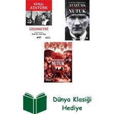 Doğan Kitap Mustafa Kemal Atatürk 3 Kitap Seti + Dünya Klasiği Hediye