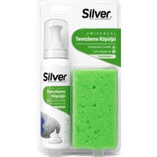 Silver Universal Ayakkabı Temizleme Köpüğü 125 ml Süngerli Tüm Renkler