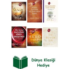 Artemis Yayınları Rhonda Byrne 6 Kitap Seti + Dünya Klasiği Hediye