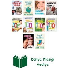 Timaş Yayınları Adem Güneş 10 Kitap Seti + Dünya Klasiği Hediye