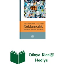 İletişim Yayınları Reklamcılık Kavramlar Kararlar Kurumlar + Dünya Klasiği Hediye