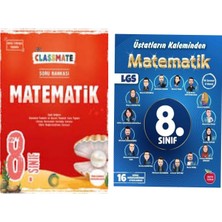 Okyanus Yayınları 8. Sınıf Classmate Matematik Soru Bankası Seti ve 8. Sınıf Matematik Üstatların Kaleminden 16 Deneme
