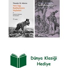 Metis Yayınları Theodor W. Adorno 2 Kitap Seti + Dünya Klasiği Hediye