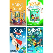 Timaş Çocuk 2 ve 3.sınıf Okuma Seti Anne Terliği Umuda Açılan Pencere Süper Olacak Koyun Dikkat Sanat Çıkabilir 4 Kitap Set