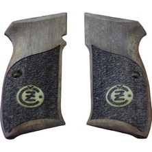 Cz 75  (16\'lı Çek) Kabzesi Ahşap Model 33
