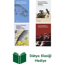 Metis Yayınları Immanuel Wallerstein 4 Kitap Seti + Dünya Klasiği Hediye