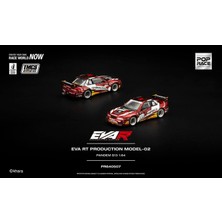 Pop Race 1:64 Nissan Silvia S13 Pandem Eva Rt Production Model-02 Tmcs 2026 PR640507 Model Araba