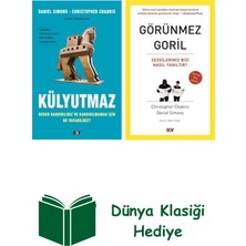 Say Christopher Chabris 2 Kitap Seti + Dünya Klasiği Hediye