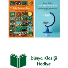 Metis Yayınları Jason Hickel 2 Kitap Seti + Dünya Klasiği Hediye
