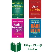 Pegasus Daniel G. Amen 4 Kitap Seti + Dünya Klasiği Hediye