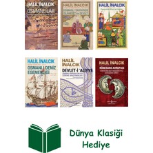 İş Bankası Kültür Yayınları Halil Inalcık 6 Kitap Seti + Dünya Klasiği Hediye