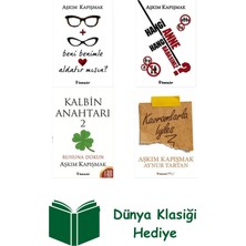 İnkılap Kitabevi Aşkım Kapışmak 4 Kitap Seti + Dünya Klasiği Hediye