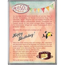 Nostalgic Art Say It Happy Birthday Magnet Set