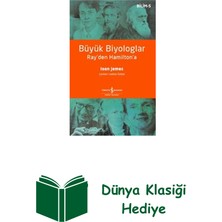 İş Bankası Kültür Yayınları Büyük Biyologlar Ray'den Hamilton'a - Bilim 5 + Dünya Klasiği Hediye