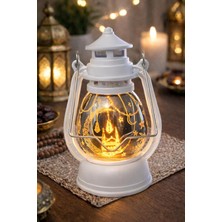 Pilli LED Işık, Askılı Fener Süsü Sarı Işıklar Peri Işıkları Aydınlatmalı Şerit LED Ramazan Süsü LED Işık Beyaz