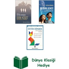 Remzi Kitabevi Üstün Dökmen 3 Kitap Seti + Dünya Klasiği Hediye