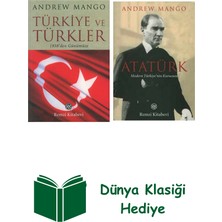 Remzi Kitabevi Andrew Mango 2 Kitap Seti + Dünya Klasiği Hediye