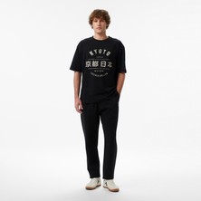 United4 Unıted4 Regular Fit Erkek Siyah Eşofman Altı